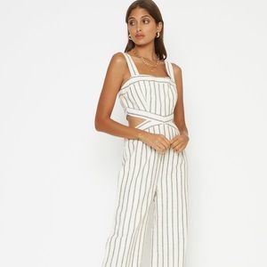 4SI3NNA Esmeralda Cutout Jumpsuit